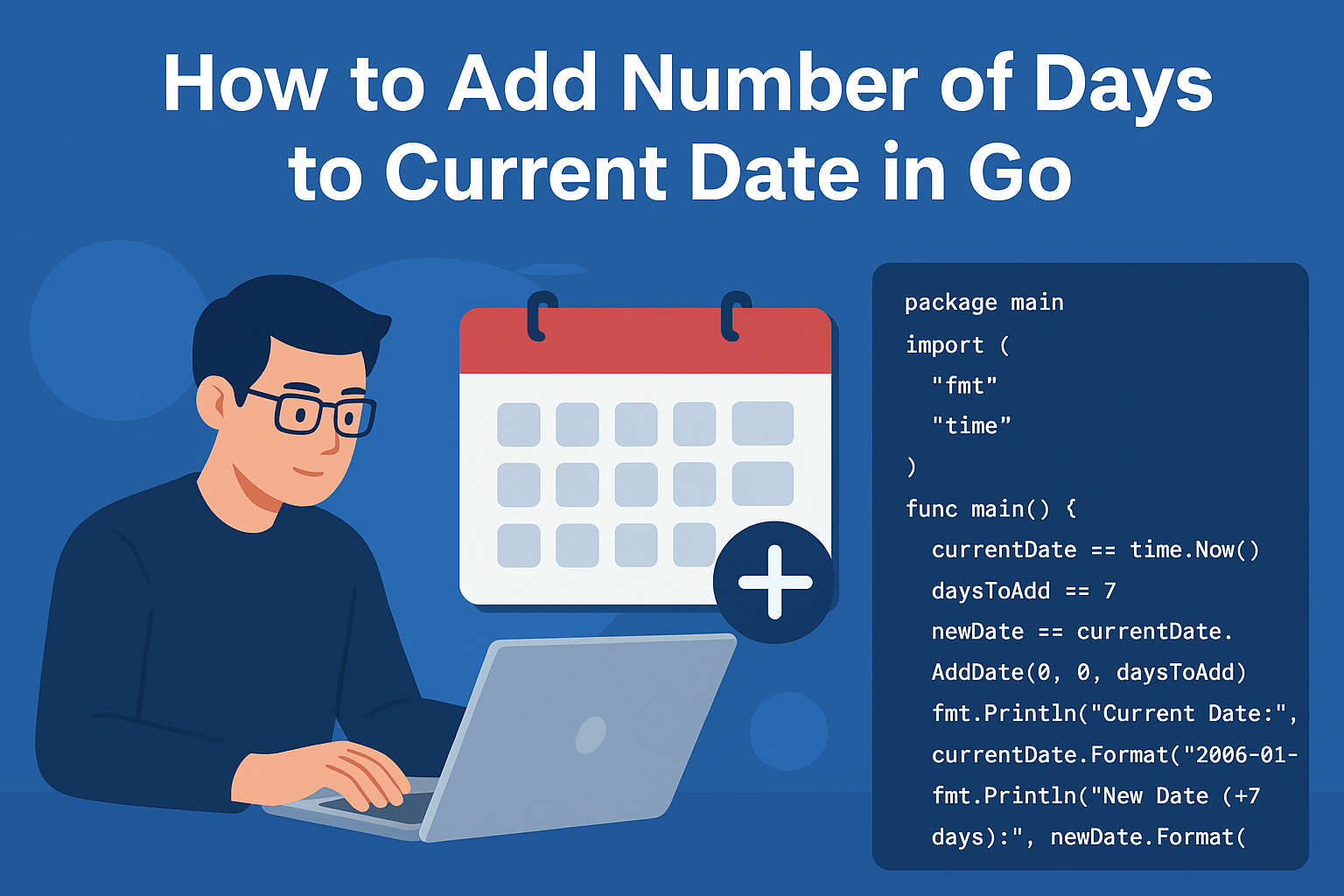 How to Add Number of Days to Current Date in Golang 17 How to Add Number of Days to Current Date in Go